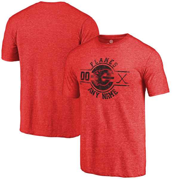 Men's Calgary Flames Fanatics Branded Personalized Insignia Tri Blend T-Shirt Red FengYun,We sell and wholesale Men's Calgary Flames Fanatics Branded Personalized Insignia Tri Blend T-Shirt Red FengYun on line form chian!
